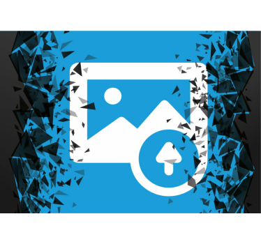 Fotomurais 3D Parede quebrada e animal personalizável - TenStickers