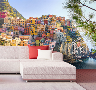 Murais de parede cidades e países Costa Italiana - TenStickers