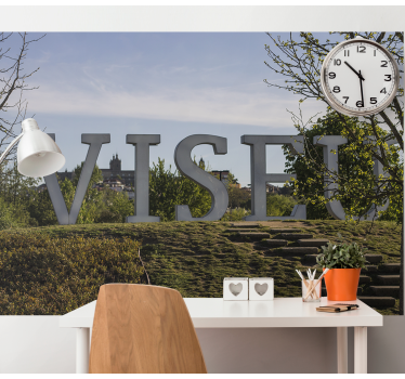 Fotomurais de Parede Sinal viseu - TenStickers