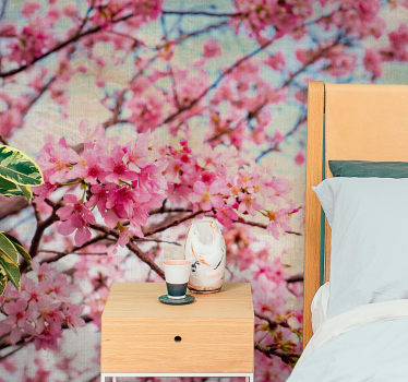 Fotomurais flores ramos de sakura - TenStickers