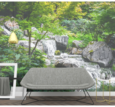 Fotomurais paisagistícos Floresta relaxante - TenStickers