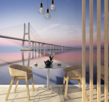 Fotomural de cidades e países Ponte Vasco da Gama - TenStickers