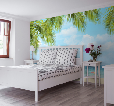 Fotomural decorativo da praia Caraíbas - TenStickers