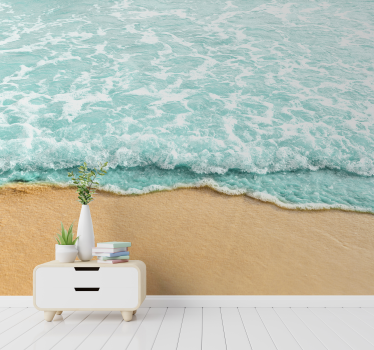 Fotomural decorativo de natureza ondas do mar - TenStickers