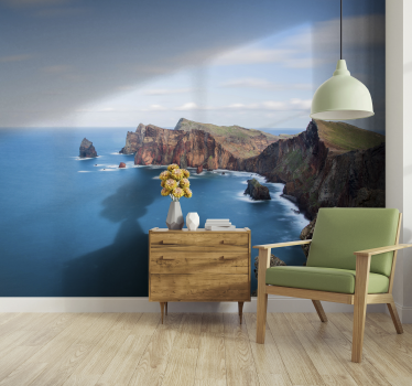 Mural de parede decorativo do mar da Ilha da Madeira  - TenStickers