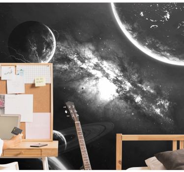 Mural de parede espaço exploração de galáxias - TenStickers