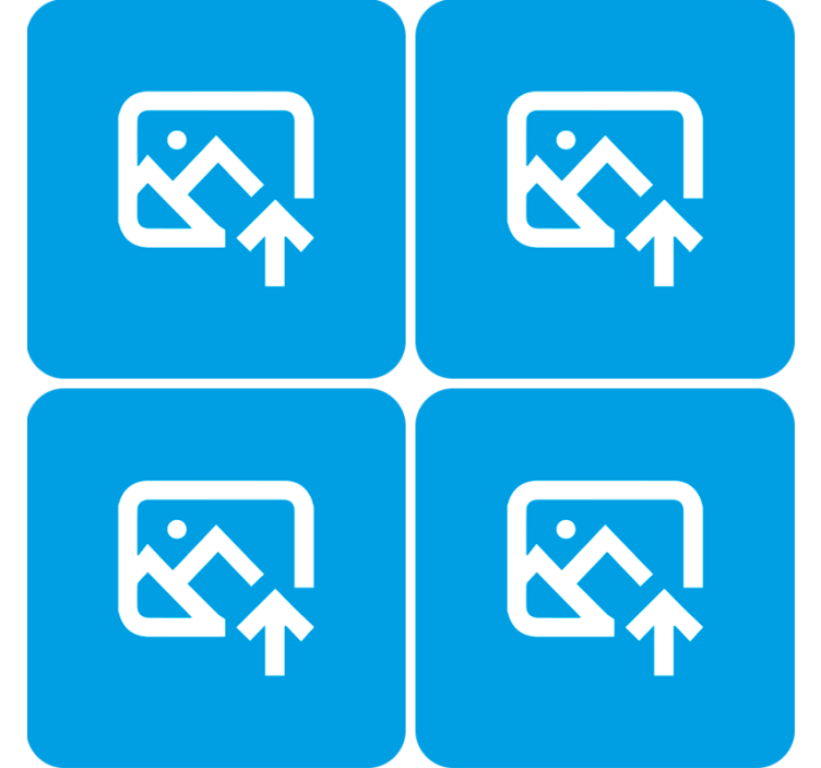 Base de copo personalizável Foto de família - TenStickers