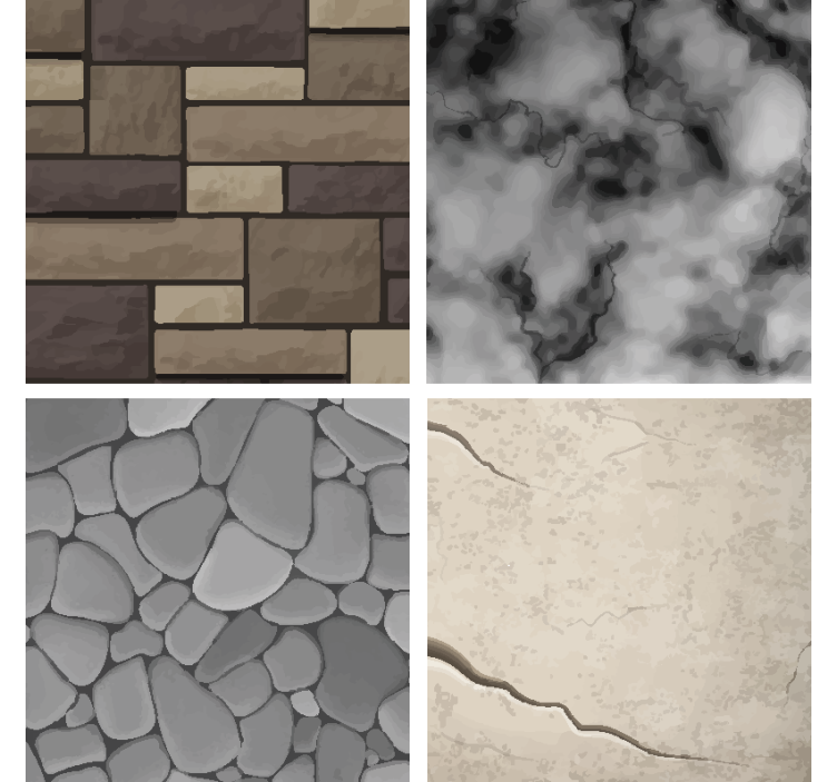 Bases para copos de texturas Texturas realistas - TenStickers