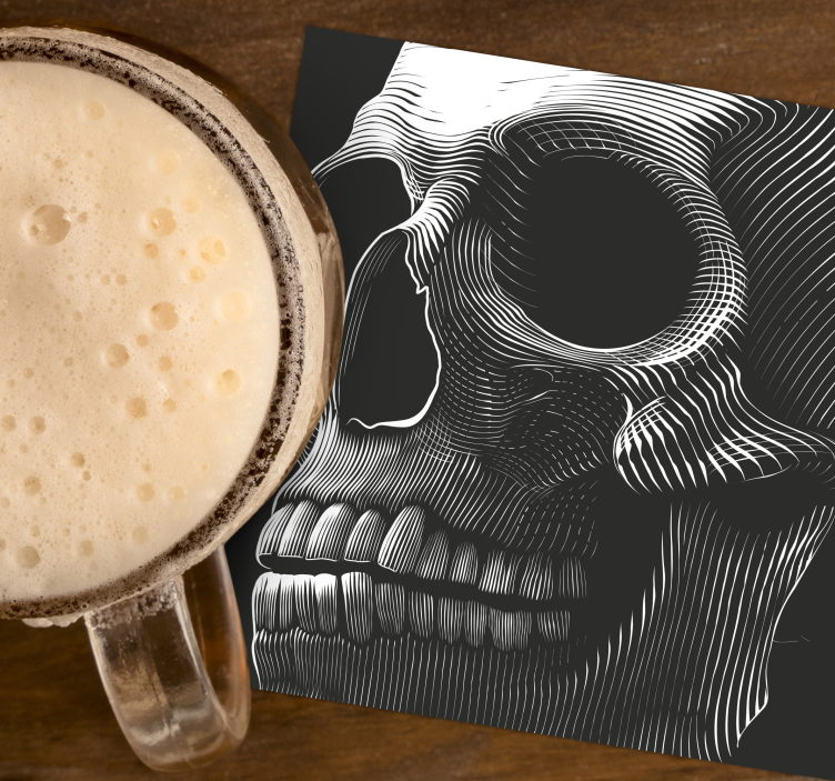 base para copos original de halloween - TenStickers