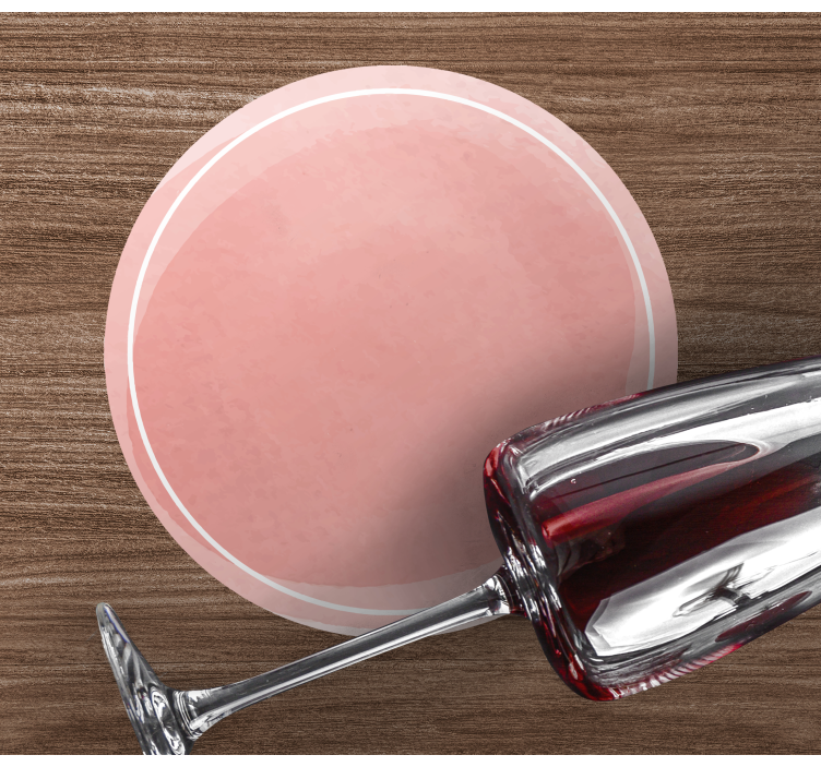 Bases para copos modernas superfície circular elegante - TenStickers