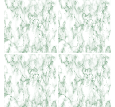 Bases para copos em vinil de texturas Mármore verde - TenStickers