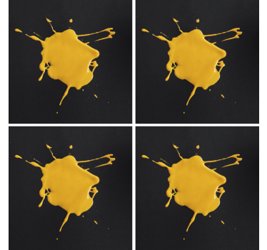 Bases para copos em vinil de texturas Efeito de pintura - TenStickers