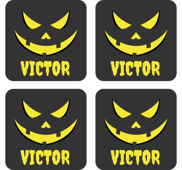 Bases para copos em vinil personalizáveis base para copos persona - TenStickers