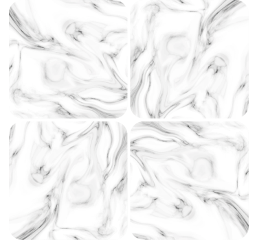 Bases para copos padrão mármore em espiral - TenStickers