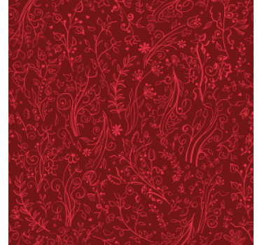 Bases para copos fundo com padrão floral - TenStickers
