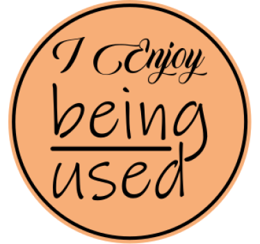 Bases para copos em vinil com frases Frase eu gosto de ser usada  - TenStickers