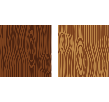 Bases para copos com padrão de grão de madeira natural - TenStickers