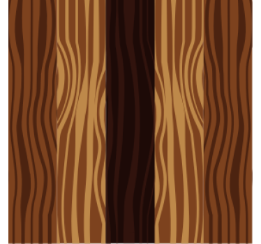 Bases para copos em madeira natural com grão - TenStickers