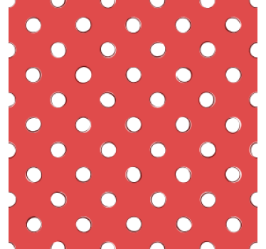 Bases para copos com estampa de bolinhas - TenStickers