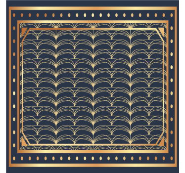 Bases para copos com padrão geométrico elegante - TenStickers