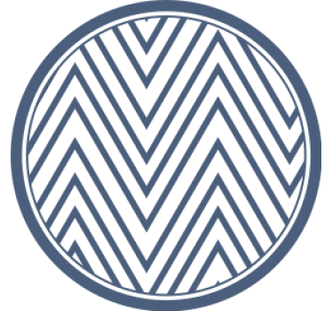 Bases para copos com superfície em padrão chevron - TenStickers