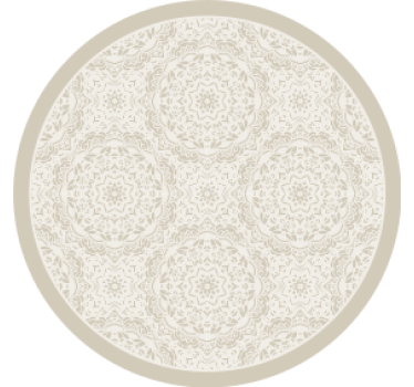 Bases para copos com superfície redonda intricada - TenStickers