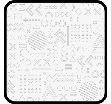 Bases para copos com padrões geométricos abstratos - TenStickers