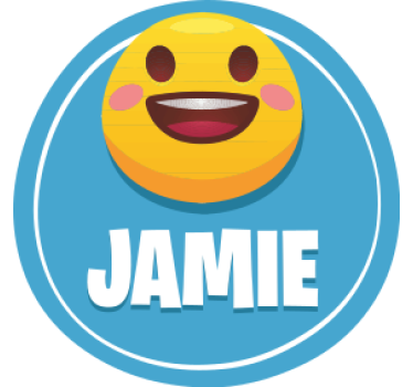 Bases para copos personalizáveis com rosto sorridente - TenStickers
