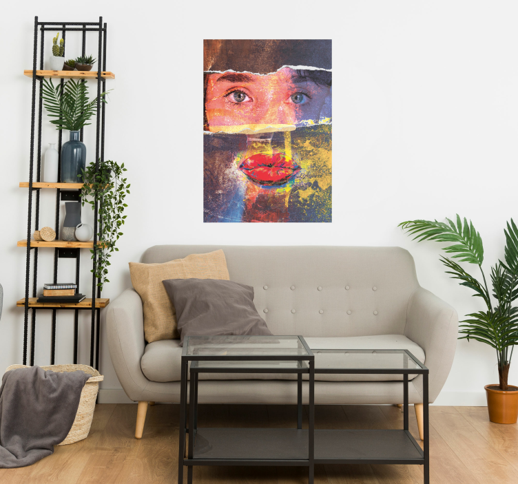 Poster colagem estilo graffiti - TenStickers