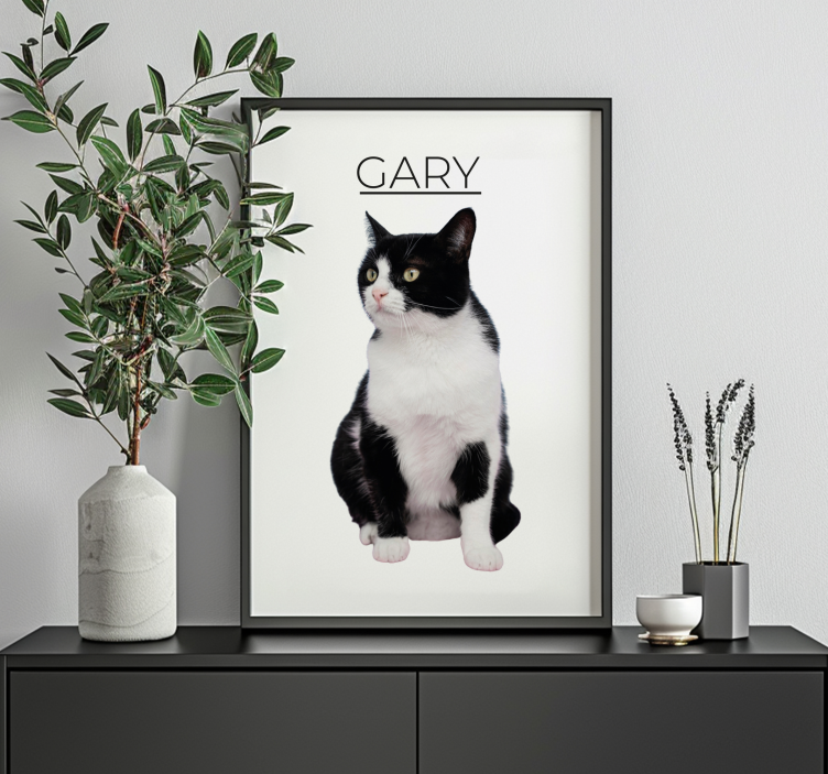 Poster animais variados minimalista personalizado - TenStickers