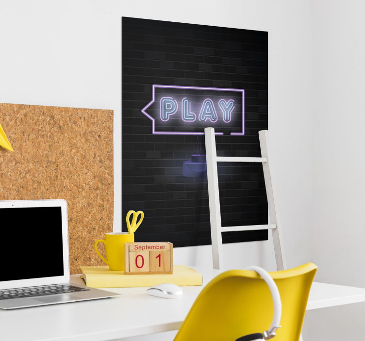 Poster decorativo gaming play - TenStickers