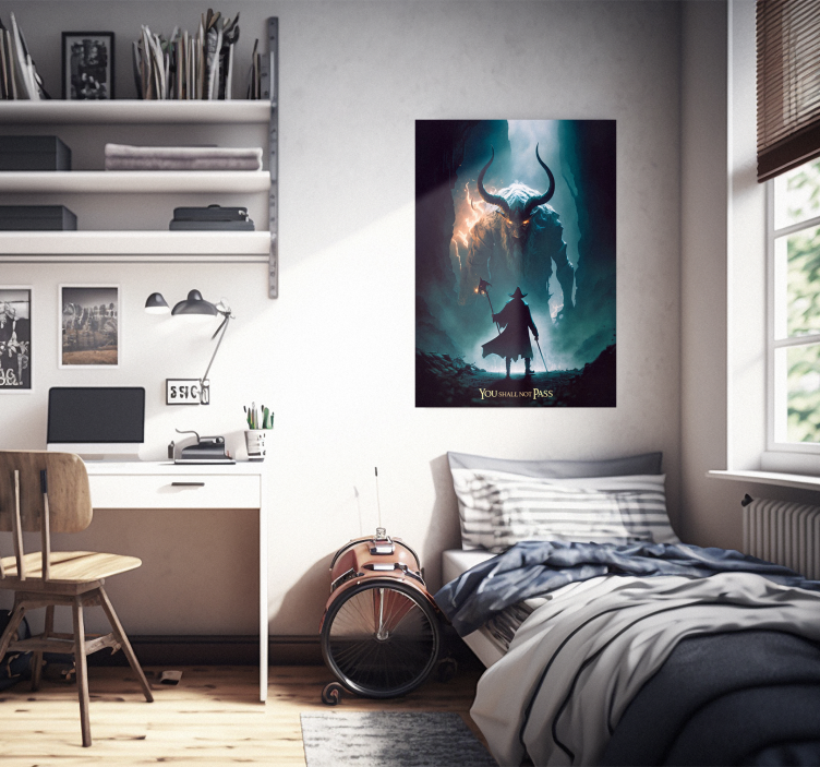 Porter fantástico you shall not pass - TenStickers