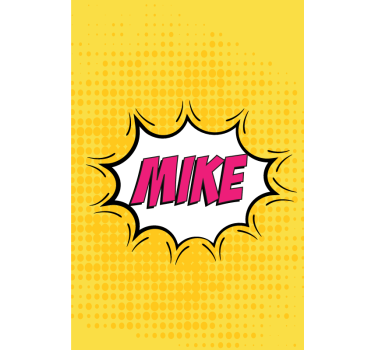 Poster juvenil nome do quadrinho - TenStickers