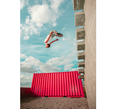 Poster juvenil de parkour - TenStickers