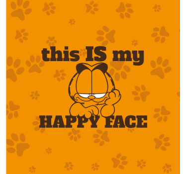 Poster juvenil esta é minha cara feliz - TenStickers