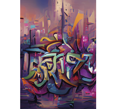 Poster streetart Graffiti - TenStickers