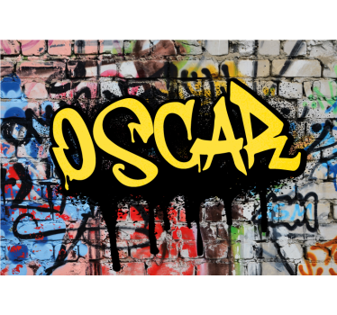 Poster urban art personalizado - TenStickers