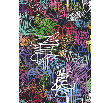 Poster de graffiti mix art - TenStickers