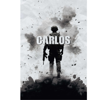 Poster juvenil soldado de guerra - TenStickers
