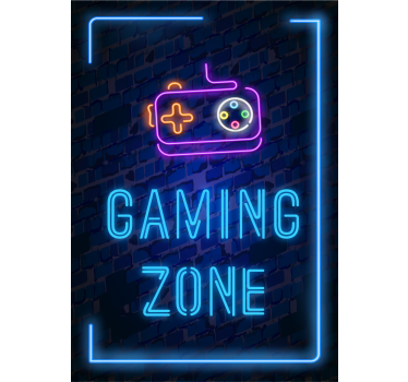 Pôster de videogame gaming zone - TenStickers