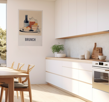 Poster cozinha brunch = Brunch - TenStickers