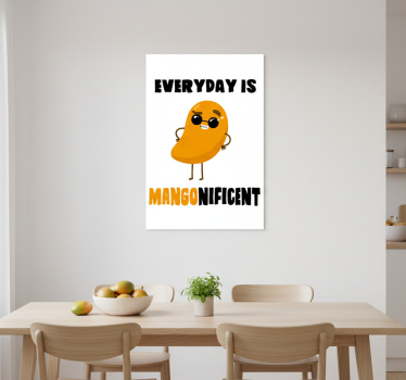 Poster cozinha frase engraçada com manga - TenStickers