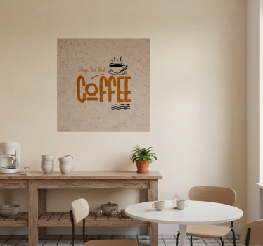 Poster cozinha frase vintage legal - TenStickers