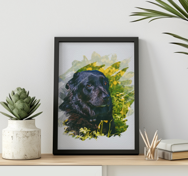 Poster animais variados aquarela personalizada - TenStickers
