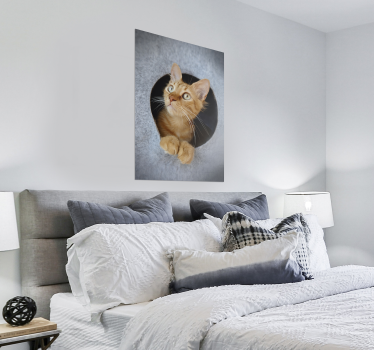 Poster de gatinho fofo - TenStickers