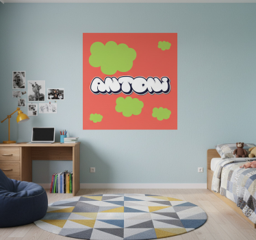 Poster juvenil com estilo de letra divertido - TenStickers