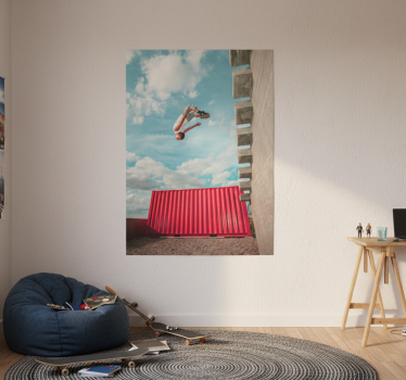 Poster juvenil de parkour - TenStickers