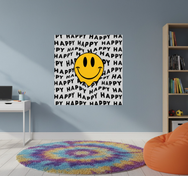 Poster juvenil emojis sorridentes alegria - TenStickers