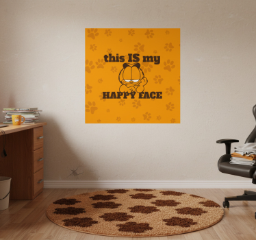 Poster juvenil esta é minha cara feliz - TenStickers