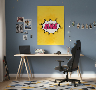 Poster juvenil nome do quadrinho - TenStickers